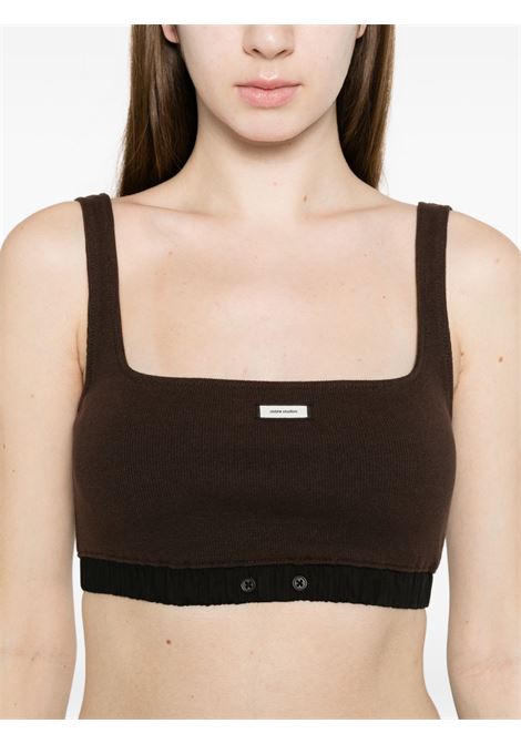 top lounge bra donna marrone ENTIRE STUDIOS | ESSS26BS018766239